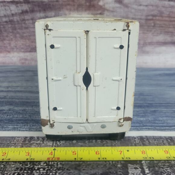 Nylint Pressed Steel Ford Motorcraft semi trailer white and black - Picture 8 of 12